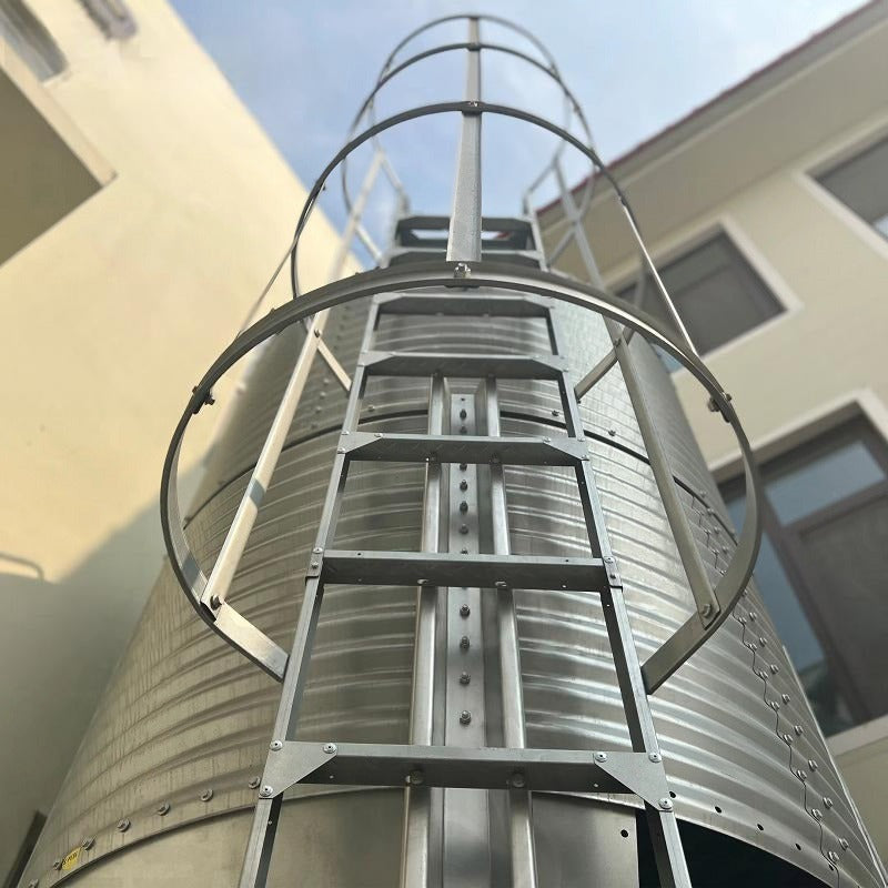 High-Quality Galvanized Feed Silo | 275g/m² Steel | Durable Farm Storage