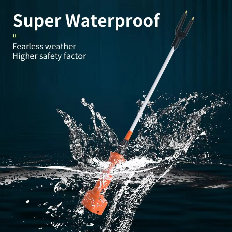 Professional Grade Electric Pig Prod - 8000mAh Battery, Safe Copper Contact, Ergonomic & Water-Resistant Design