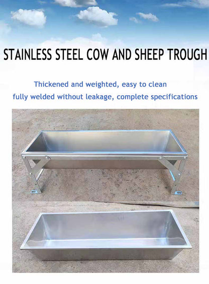 Good Quality Stainless Steel Animal Drinker Cattle Feeding&Drinking Trough