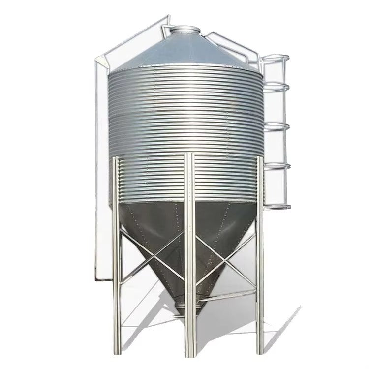 High-Quality Galvanized Feed Silo | 275g/m² Steel | Durable Farm Storage