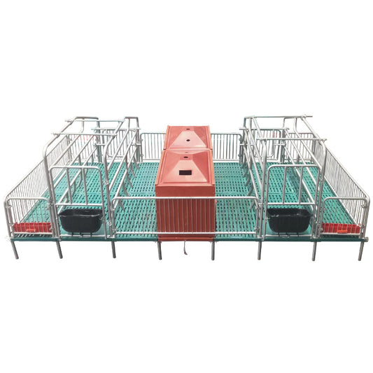 Pig Farrowing Crate for Sow Stall Factory Direct Sale Galvanized Cages
