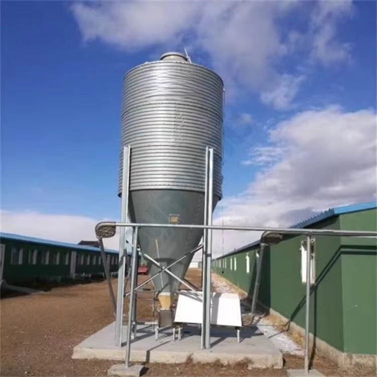High-Quality Galvanized Feed Silo | 275g/m² Steel | Durable Farm Storage